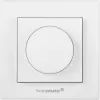 Vypínač svetla Homematic IP HMIP-WRCR otočný biely 55x55x27 mm