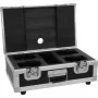 Flightcase Roadinger pre 4x AKKU Dot 1 RGB/WW QuickDMX — ochranný transportný kufrík
