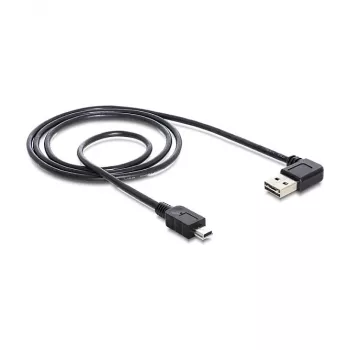 USB kábel DeLOCK 2 m USB 2.0 A - miniUSB m/m 83379 čierny