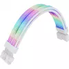 Thermaltake Tt Mod ARGB Snow Cable, 8-pin, 300 mm, biely