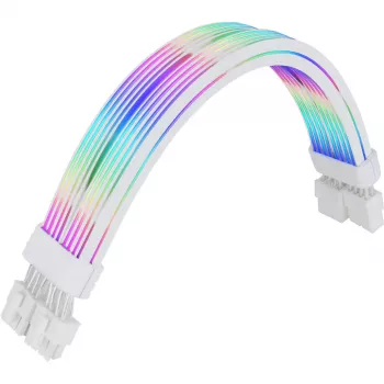 Napájací zdroj plochý kábel THERMALTAKE AC-082-CN6NAN-A1, CPU 2x8Pin konektor samica–konektor samica, 0,272 m