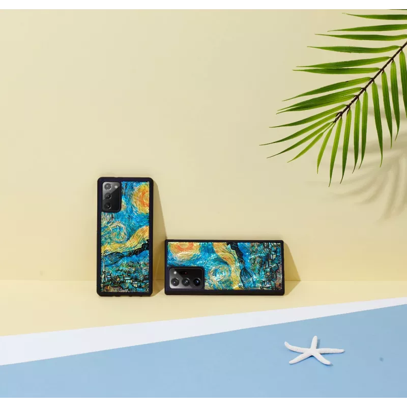Ochranné puzdro iKins pre Samsung Galaxy Note 20 – starry night čierne