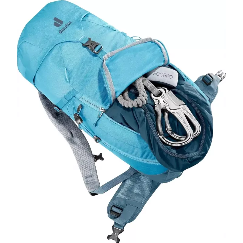 Batoh DEUTER Trail 22 SL dámsky turistický batoh, 22 L, lagoon-atlantic, polyester, 990 g