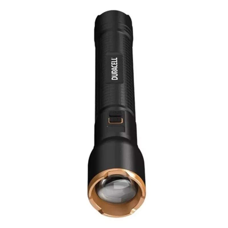 Baterka Duracell DF6000R darčeková sada — ručná nabíjateľná baterka, čierna