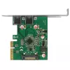 Delock PCI Express x4 karta na 2 x externý USB 3.1 Gen 2 Type-A port (90298)