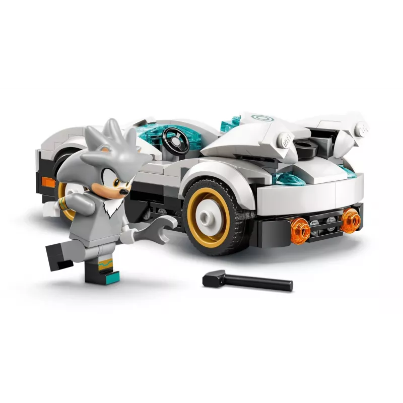 LEGO SONIC THE HEDGEHOG 77118 Silverovo auto proti Knucklesovmu monster trucku