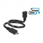 USB kábel DeLOCK 0,35 m 2x USB2.0 Micro-B