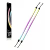 LED pásik CORSAIR LS430 Aurora — viacfarebný, 430×10×10 mm, balenie 2 ks