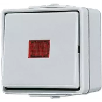 Jung 606 KOW elektrický spínač 1P biely (606KOW)