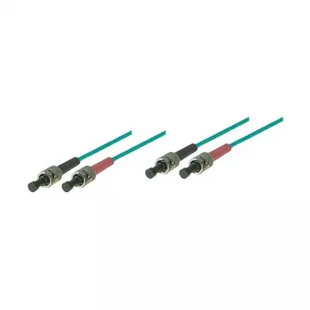 Patch kábel LWL Duplex OM3 (Multimode, 50/125) ST/ST, LSZH, 5 m, Good Connections®
