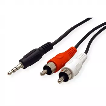 3,5 mm/2x Cinch (M) kábel ROLINE 11.09.4349 10 m
