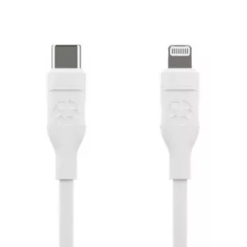 dbramante1928 re-charge – kábel – 2,5 m USB-C na Lightning – biely