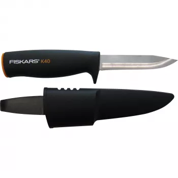 Fiskars univerzálny nôž K40 čierna sivá (1001622)