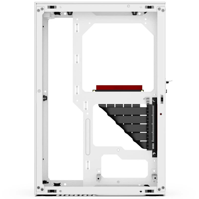 SSUPD Meshlicious Full Mesh PCIE 4.0 Edition Mini-ITX skriňa - biela