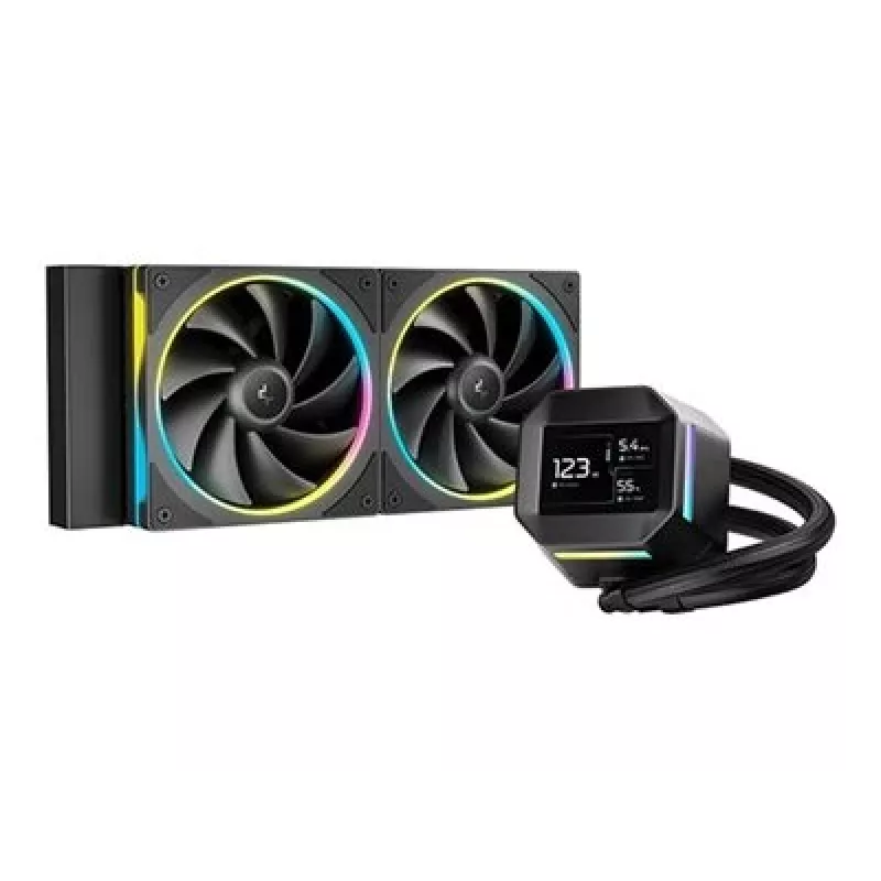 Sada kvapalinového chladenia DeepCool LM240 12 cm čierna