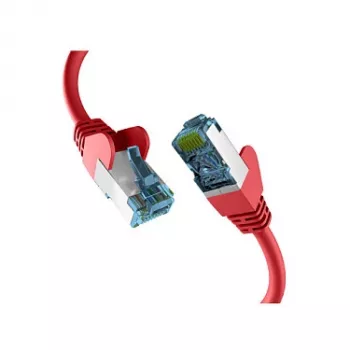 EFB-Elektronik RJ45 patch kábel s Cat.7 holým káblom holý kábel červený 7,5m S/FTP PIMF sieťový kábel LAN DSL Výrobca: EFB Elektronik (EC020200170)