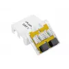 LANBERG nástenná zásuvka RJ-45 Cat6 OU6-0002-W biela, 2 konektory samica, 30×54×57 mm