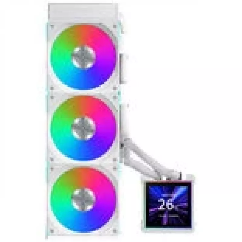 Kvapalinový CPU chladič Lian Li HydroShift II LCD-S 360mm AiO s RGB a LCD displejom