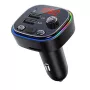 FM vysielač VAKOSS TC-B439K Bluetooth USB, 87,5–108 MHz, prehrávanie microSD/USB, 5V/3,1A výstup, RGB displej