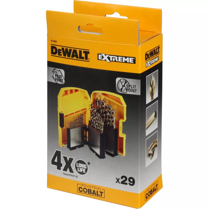 Sada vrtákov DeWALT CASSETTA 29 ks