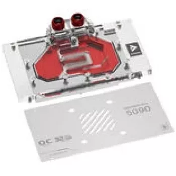 GPU vodný chladič Barrow pre MSI Ventus 5090 — model BS-MSV5090-PA W, biely