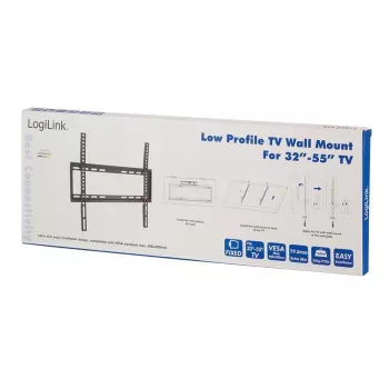 Držiak na TV LogiLink BP0009 139,7 cm (55 palcov) čierny