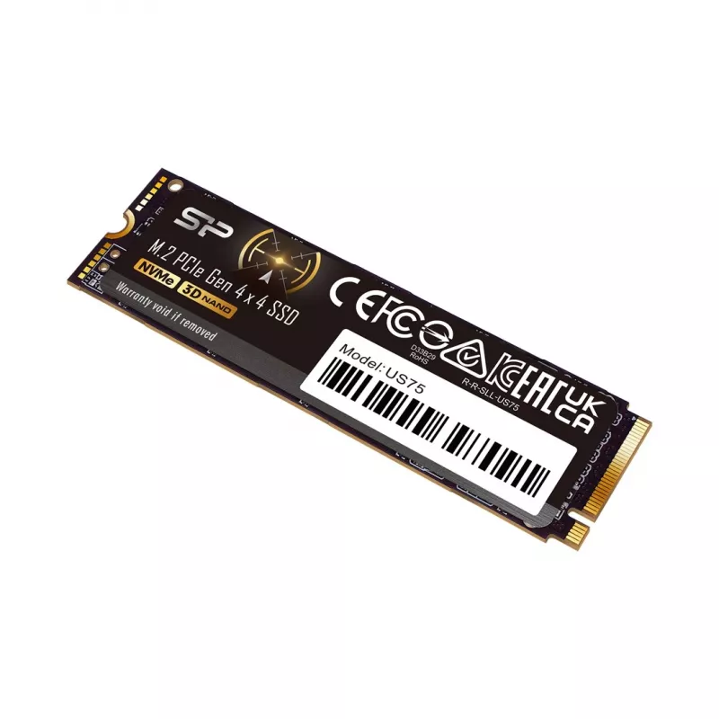 M.2 NVMe SSD Silicon Power US75 4 TB PCIe 4.0 2280, 7000/6000 MB/s