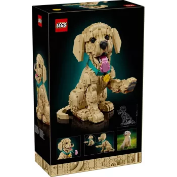 LEGO ICONS 11384 Šteniatko zlatého retrievera