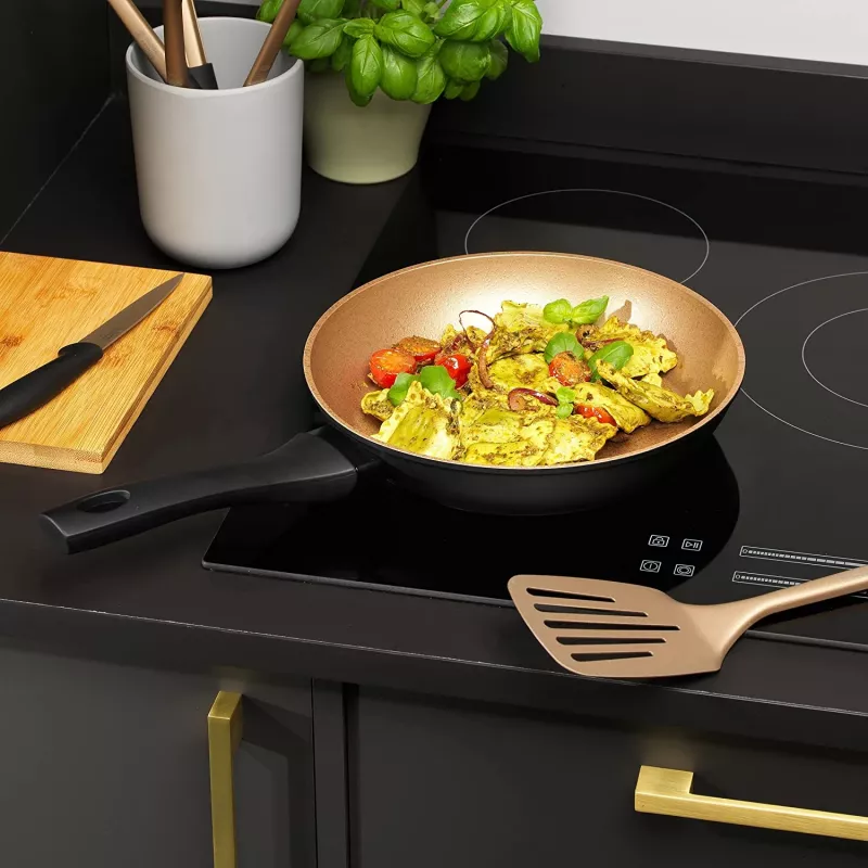 Panvica Russell Hobbs RH01666BEU7 24 cm, nepriľnavá, čierna