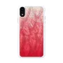 Puzdro na smartphone iKins pre iPhone XR – pink lake a biela