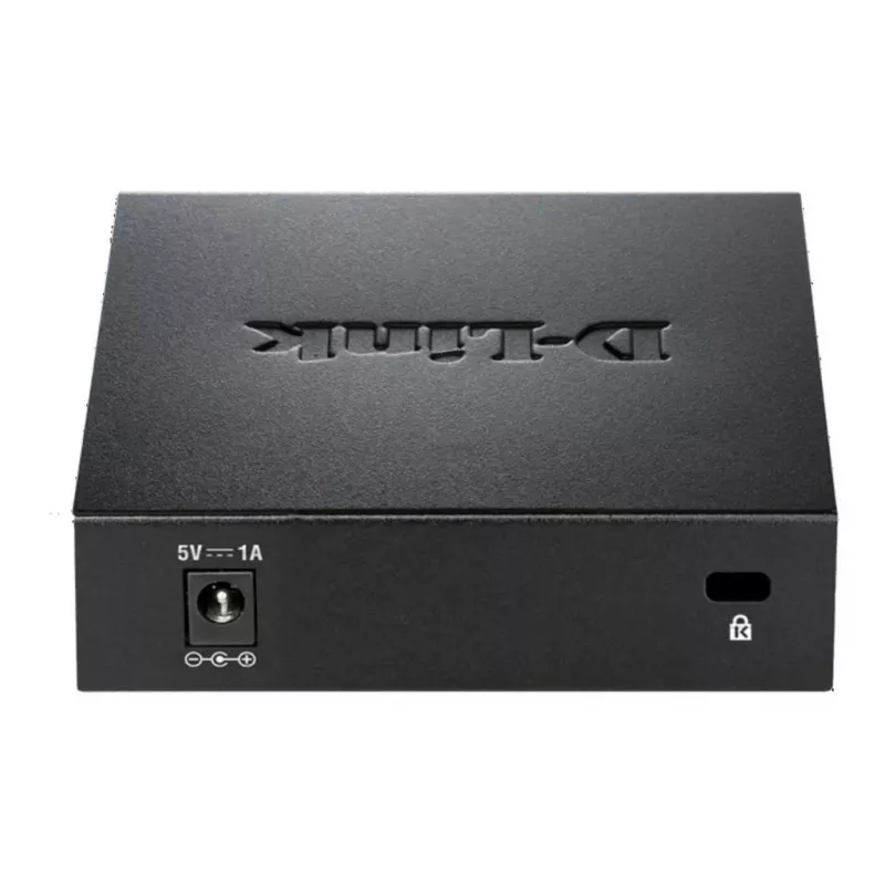 D-Link DES-105 Unmanaged L2 čierna