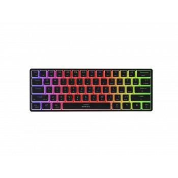 HERNÁ KLAVESNICA GENESIS THOR 660 G2 US BLACK WIRELESS RGB MECHANICAL GATERON BROWN