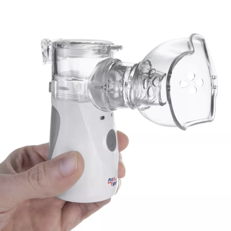 Prenosný mesh inhalátor ProMedix PR-835 USB nebulizér, batériový prenosný nebulizér