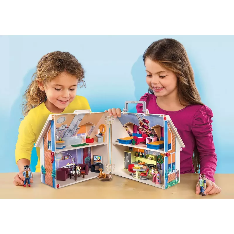 Stavebnica PLAYMOBIL domček pre bábiky 70985 viacfarebný plast