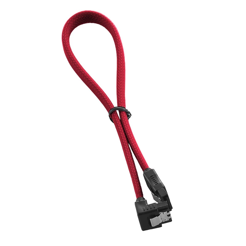 ModMesh Pravouhlý SATA-3 kábel 30 cm - červený - kábel - digitálny/dátový (CM-CAB-RSAT-N30KR-R)