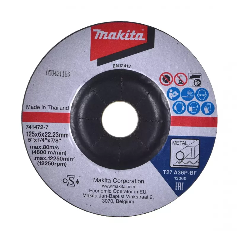 Makita 9558HNR uhlová brúska, 125 mm