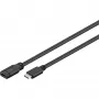 Goobay 45393 USB kábel čierny