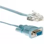 CISCO CAB-CONSOLE-RJ45= Cisco konzolový kábel 6ft s RJ45 a DB9F