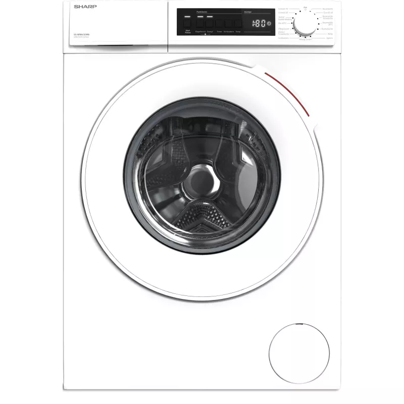 Sharp ES-NFW612CWB-DE práčka predné plnenie 6 kg 1200 ot/min biela