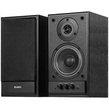 Multimediálne reproduktory SVEN SPS-702 (stereo, 40W, 40Hz-22Hz, čierna koža)