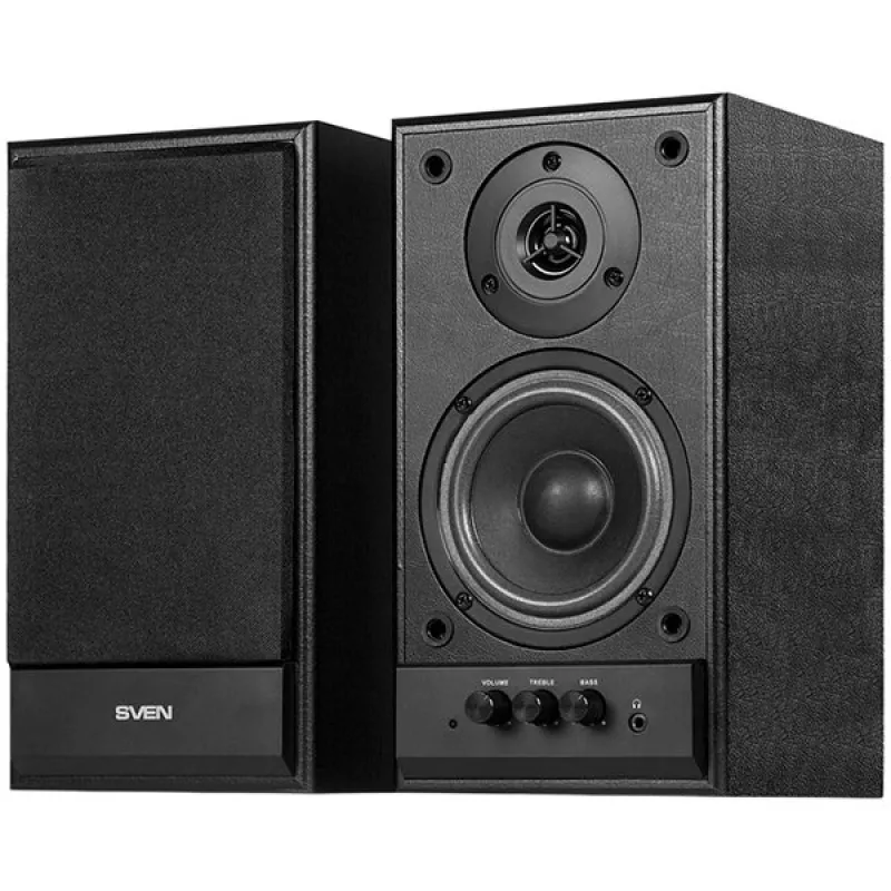 Multimediálne reproduktory SVEN SPS-702 (stereo, 40W, 40Hz-22Hz, čierna koža)