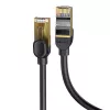 Baseus Ethernet RJ45, 10Gbps, 1m sieťový kábel (čierny)