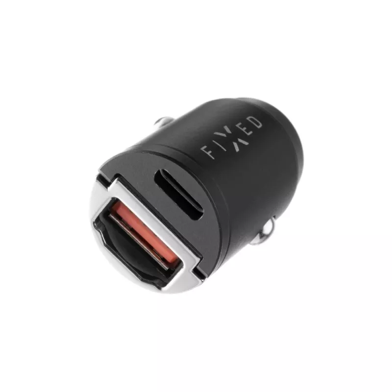Autonabíjačka FIXED FIXCC30M-CU-BK 30W USB‑C pre zásuvky vozidla