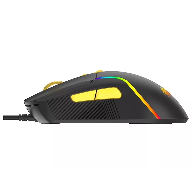 Tracer HORNET 87 klávesnica myš v cene gaming USB QWERTY anglická čierna, žltá