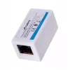 Sieťový rozdeľovač LANBERG AD-RJ45-RJ45-OU6 — biely RJ-45 1 vstup na 1 výstup