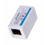 Sieťový rozdeľovač LANBERG AD-RJ45-RJ45-OU6 — biely RJ-45 1 vstup na 1 výstup