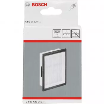 Bosch skladaný filter, filter, čierny, žltý, celulóza, 189.8 cm², 73 mm, 100 mm