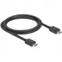 Delock - DisplayPort kábel - DisplayPort (M) uzamknutý na DisplayPort (M) uzamknutý - DisplayPort 2.1 - 1,8 m - Podporuje 16K 60 Hz (15 360 x 8640), až do 80 Gbps prenos dát