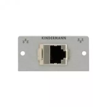 Kindermann 7444000523 RJ-45 gender changer 1:1, modul snap-in do predného panelu