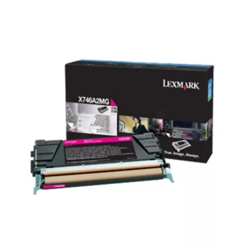 Lexmark X746A3MG - toner magenta - pre X746de, X748de, X748dte